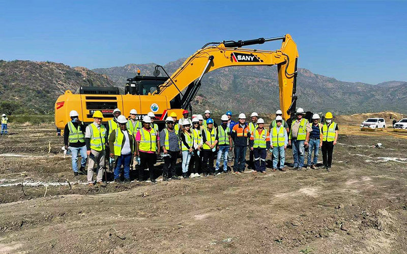 SANY equipment geared up for Garatau Platinum Mine project in South Africa